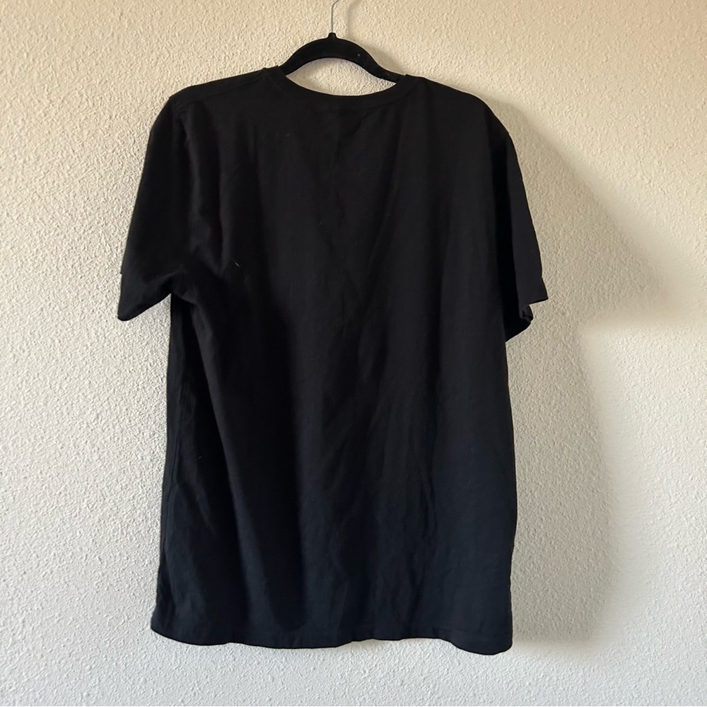 Forever 21 Men’s Black Tshirt Sz Large Black Red No Chill Casual Street Style - Picture 5 of 5